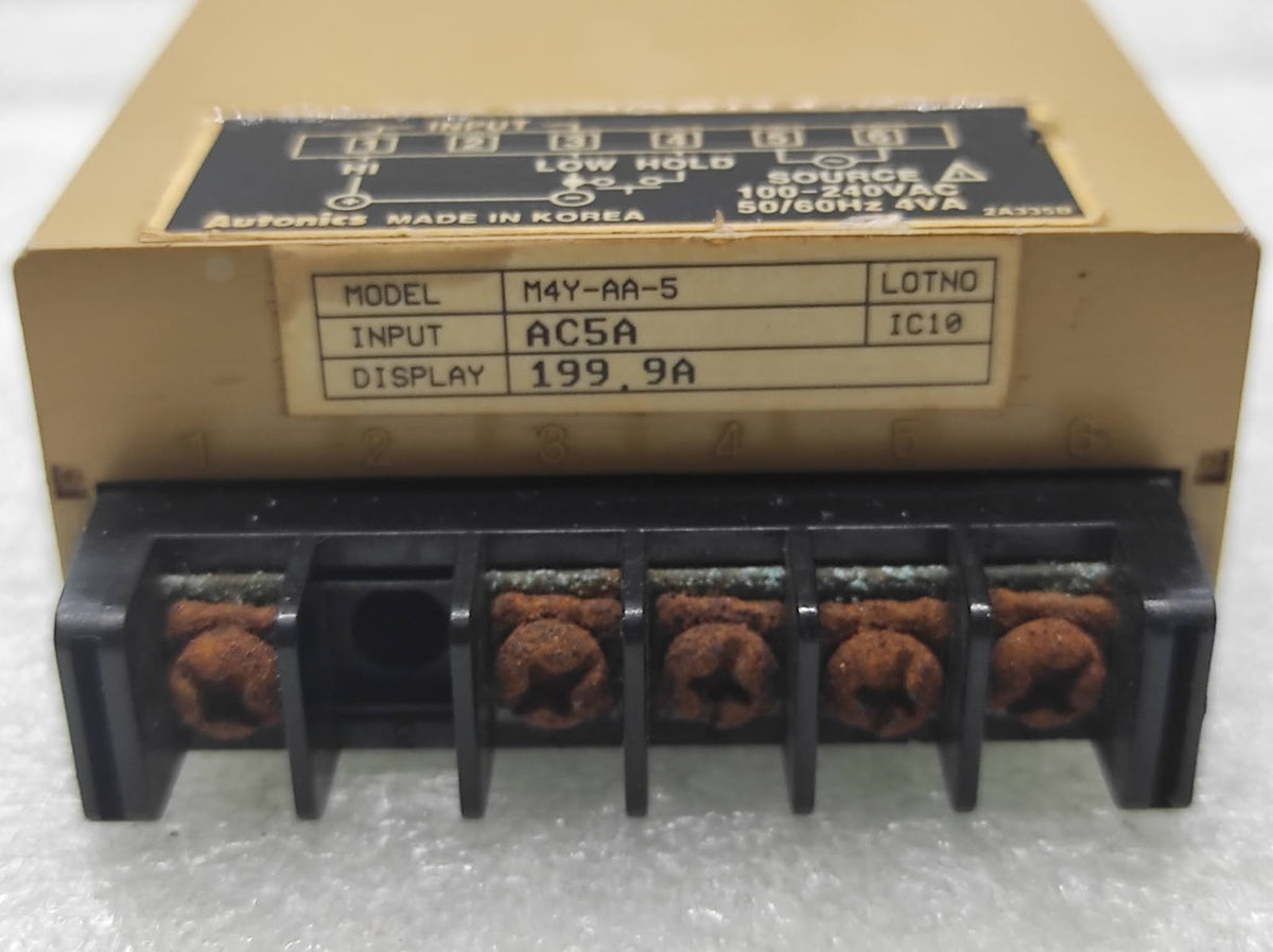 AUTONICS M4Y-AA-5 DIGITAL PANEL METER
