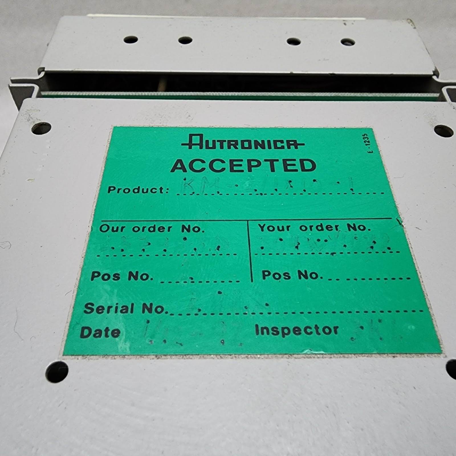 AUTRONICA KM-2 ALARM MONITORING SYSTEM