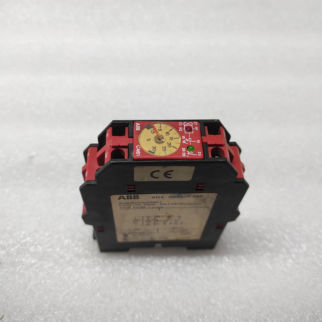 ABB C461 DELAY TIMER GHC461.0104R0004 1.5-30S 110-240VAC/DC