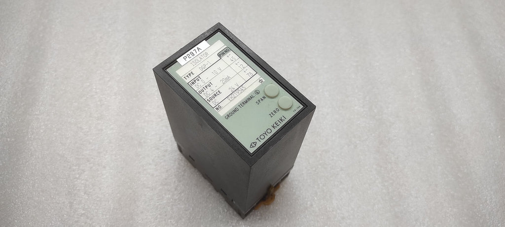 TOYO KEIKI DGP-1 ISOLATOR 24VDC OUTPUT 4-20mA DC