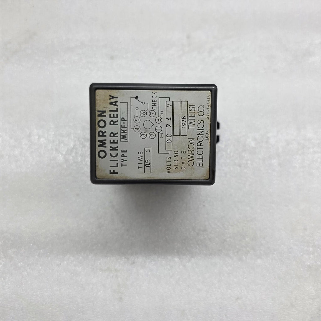 OMRON MKF-P FLICKER RELAY 24V DC