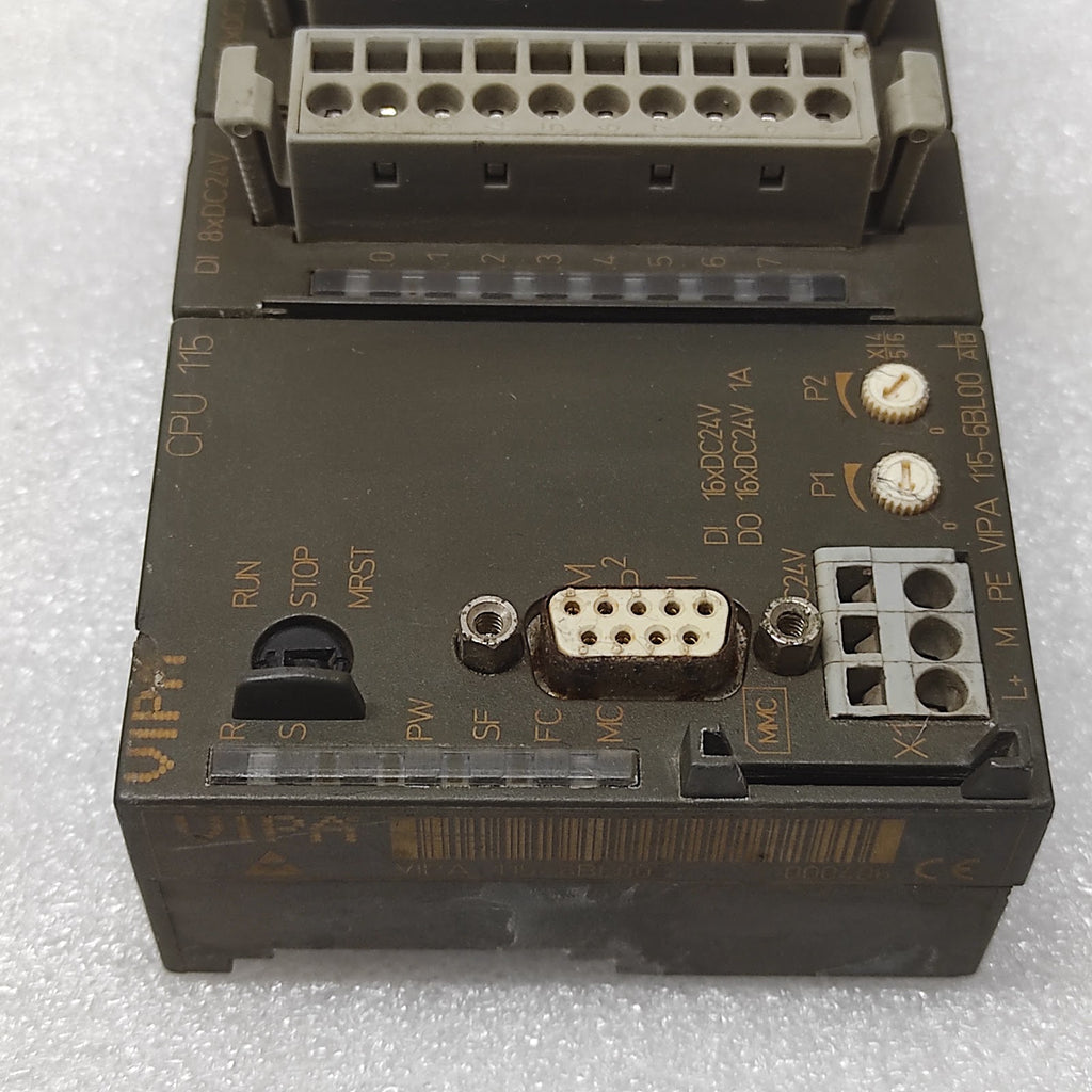 VIPA 115-6BL00 MICRO PLC CPU 115 CRACKED