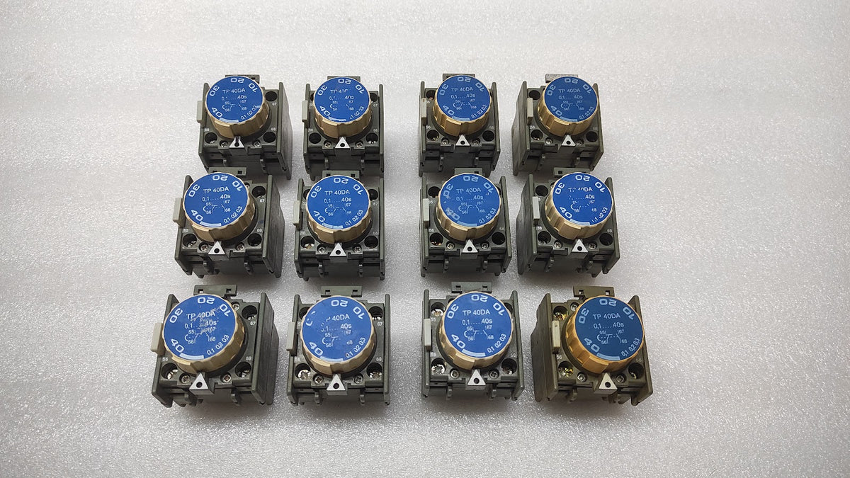 ABB TP40DA TIMER BLOCK TP40DA 0.1-40SEC