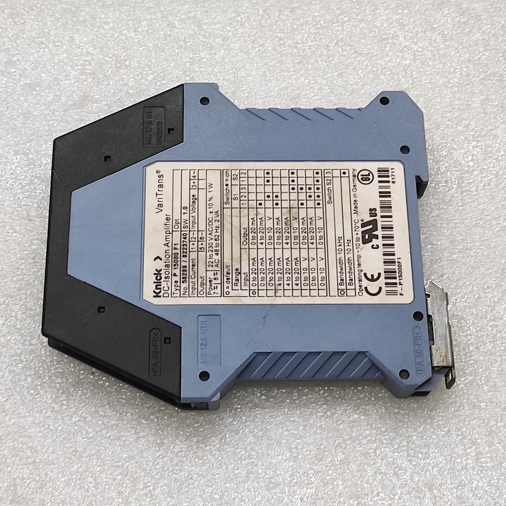 KNICK P 15000 F1 DC-ISOLATER AMPLIFIER 58289-8223740