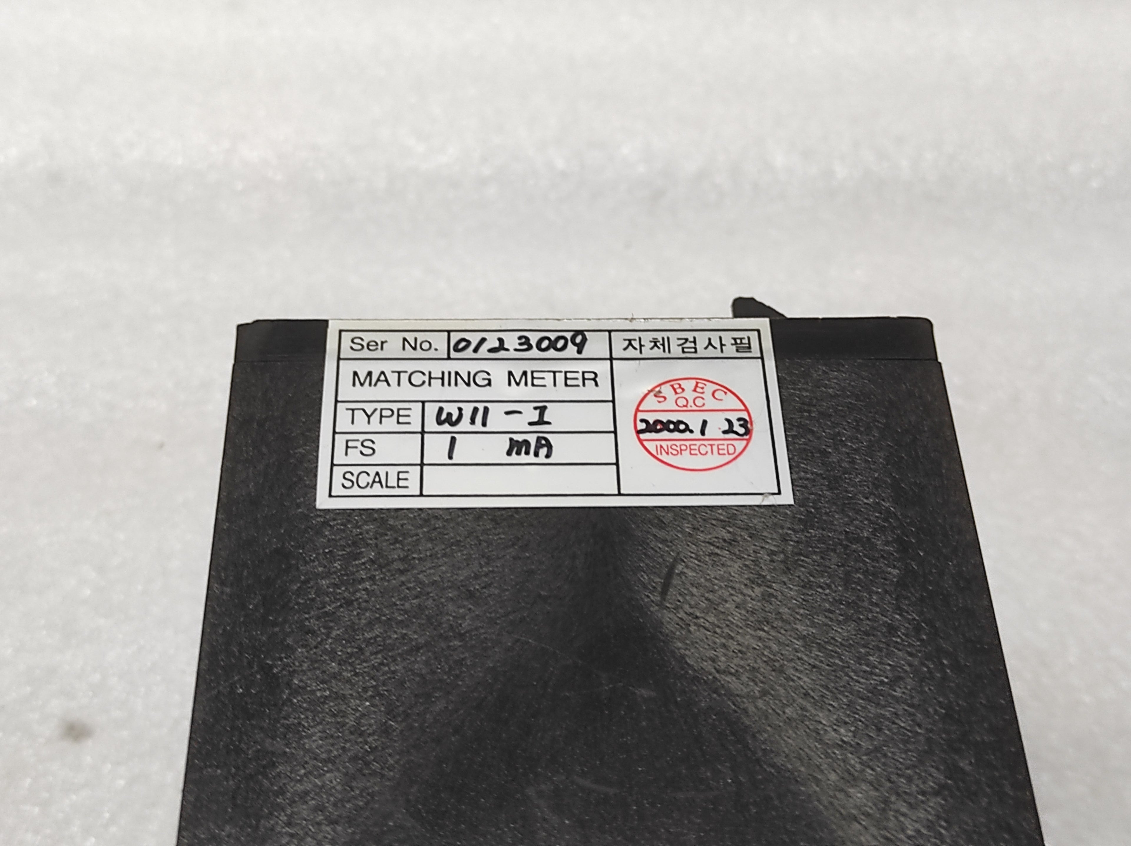 WESTRONICS SBAG-202 GROUNDING RESISTANCE MONITOR 170-270V