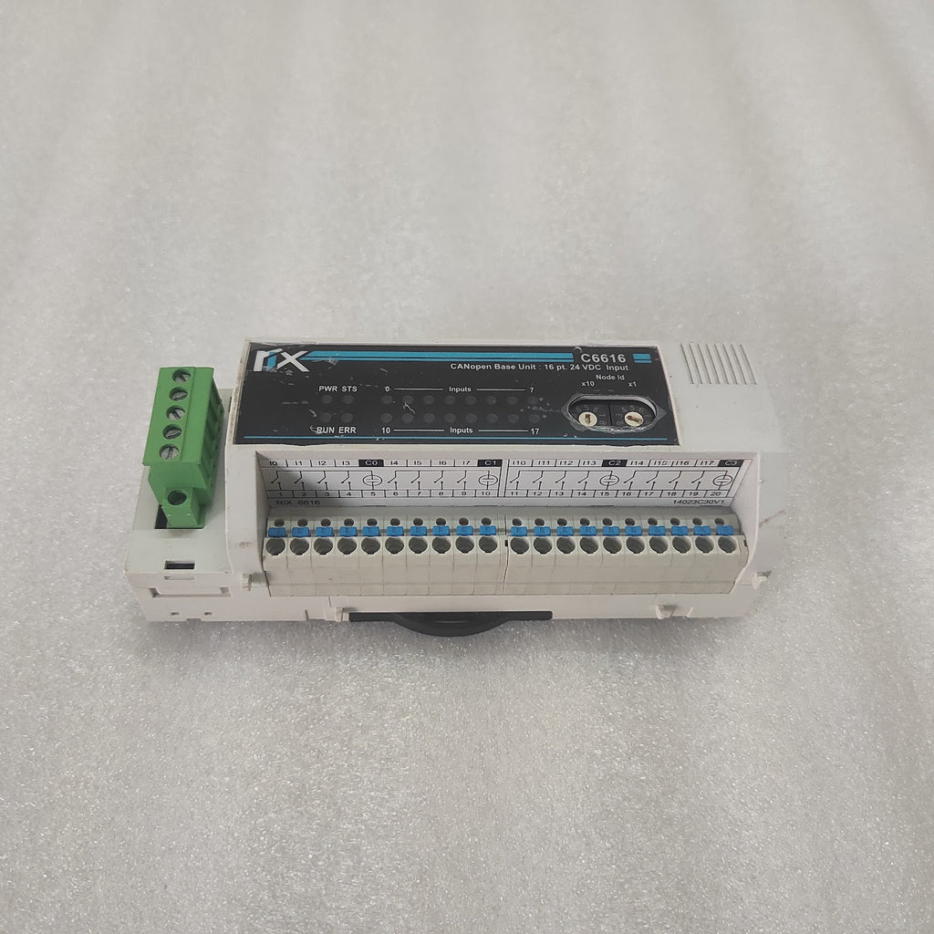 MITSUBISHI C6616 CANOPEN BASE UNIT 16PT 24VDC
