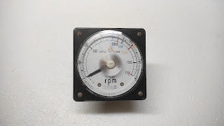 TSUJIDO SEISAKU PRESSURE RPM INDICATOR CARGO OIL PUMP FUJISAWA HIROSHIMA