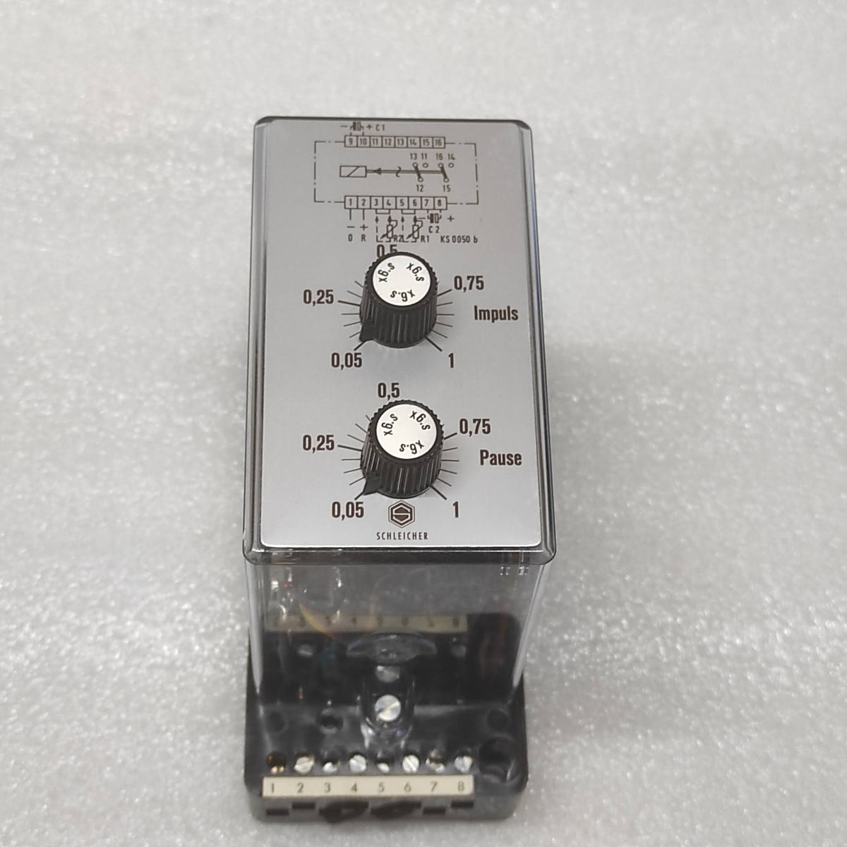 SCHLEICHER MPT 22 TIMER RELAY P082612 24V