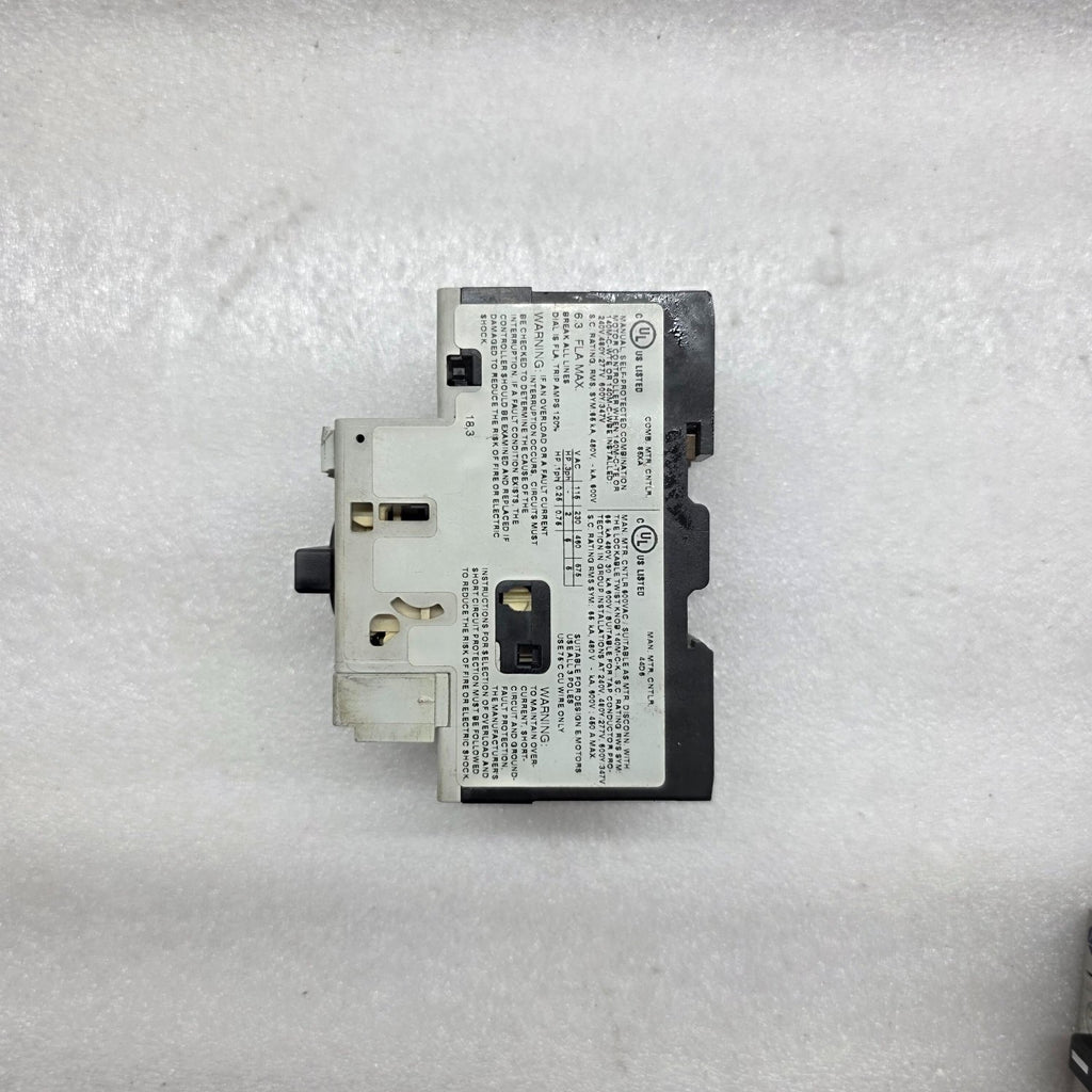 ALLEN BRADLEY CAT 140M-C2E-B63 SER B MOTOR CIRCUIT PROTECTOR 4.0-6.3 A