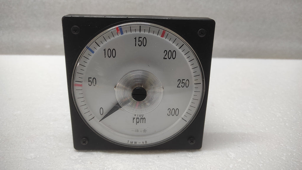 TSURUGA ELECTRIC TMW-4B RPM INDICATOR TMW4B 0-300  RPM