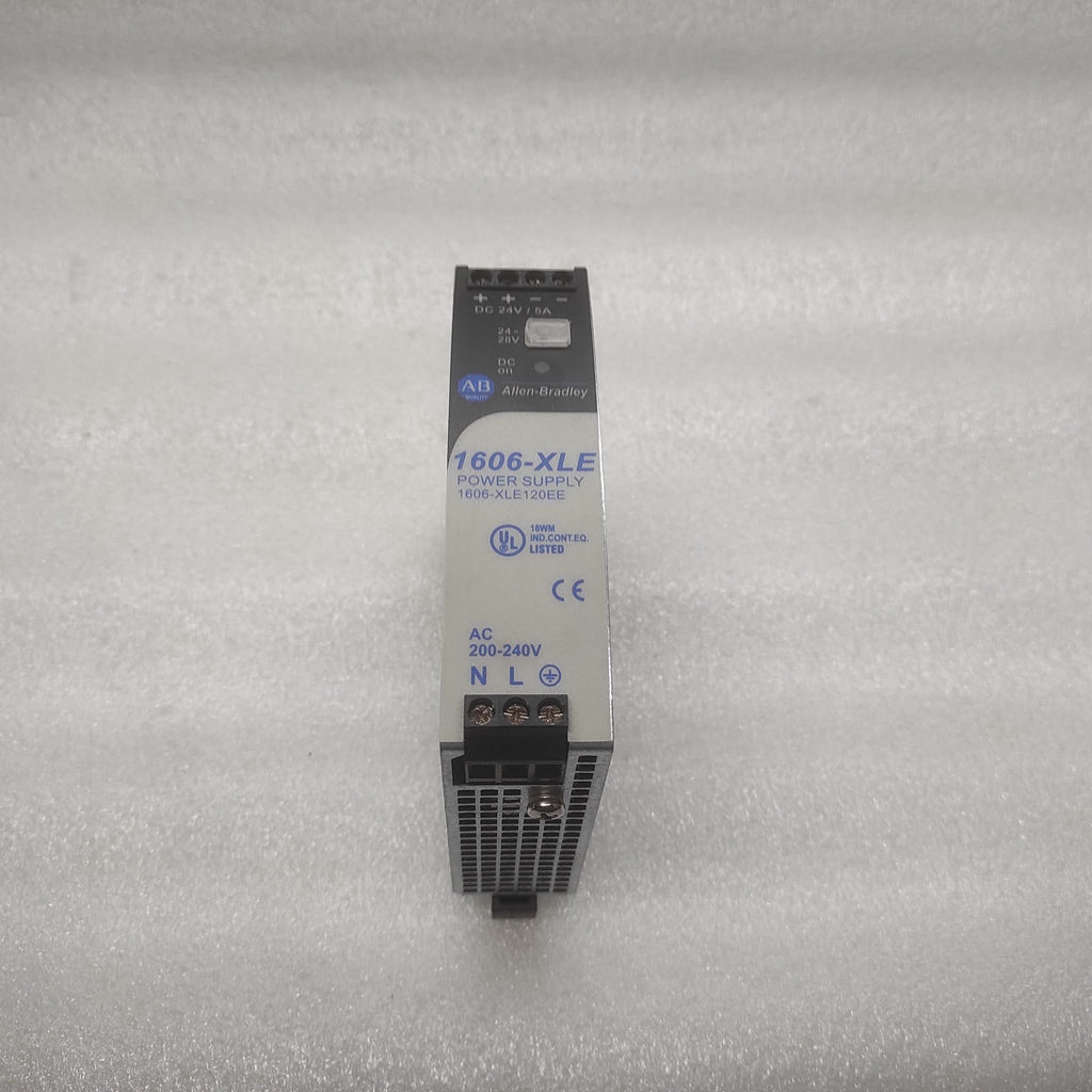 ALLEN BRADLEY CAT 1606-XLE120EE POWER SUPPLY 24VDC 5A