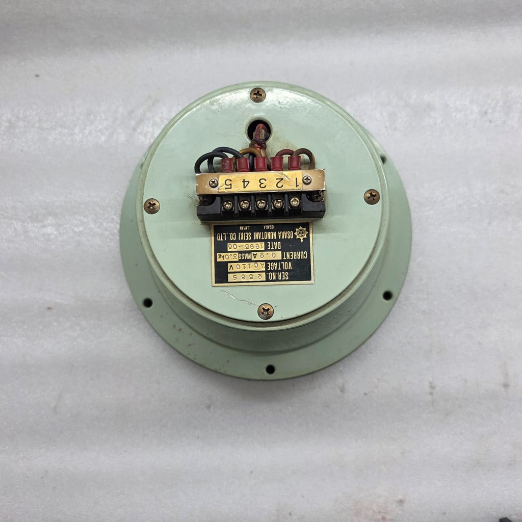 OSAKA NUNOTANI SEIKI RUDDER ANGLE INDICATOR 110V