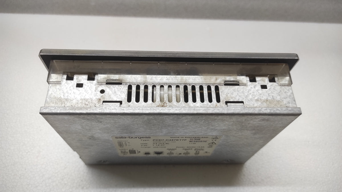 SAIA BURGESS PCD7.D457ET7F E-WEB PANEL 24VDC 0.5A