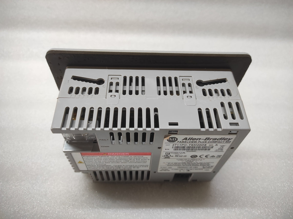 ALLEN BRADLEY PANELVIEW PLUS 600 CAT 2711PC-T6M20D8 24VDC