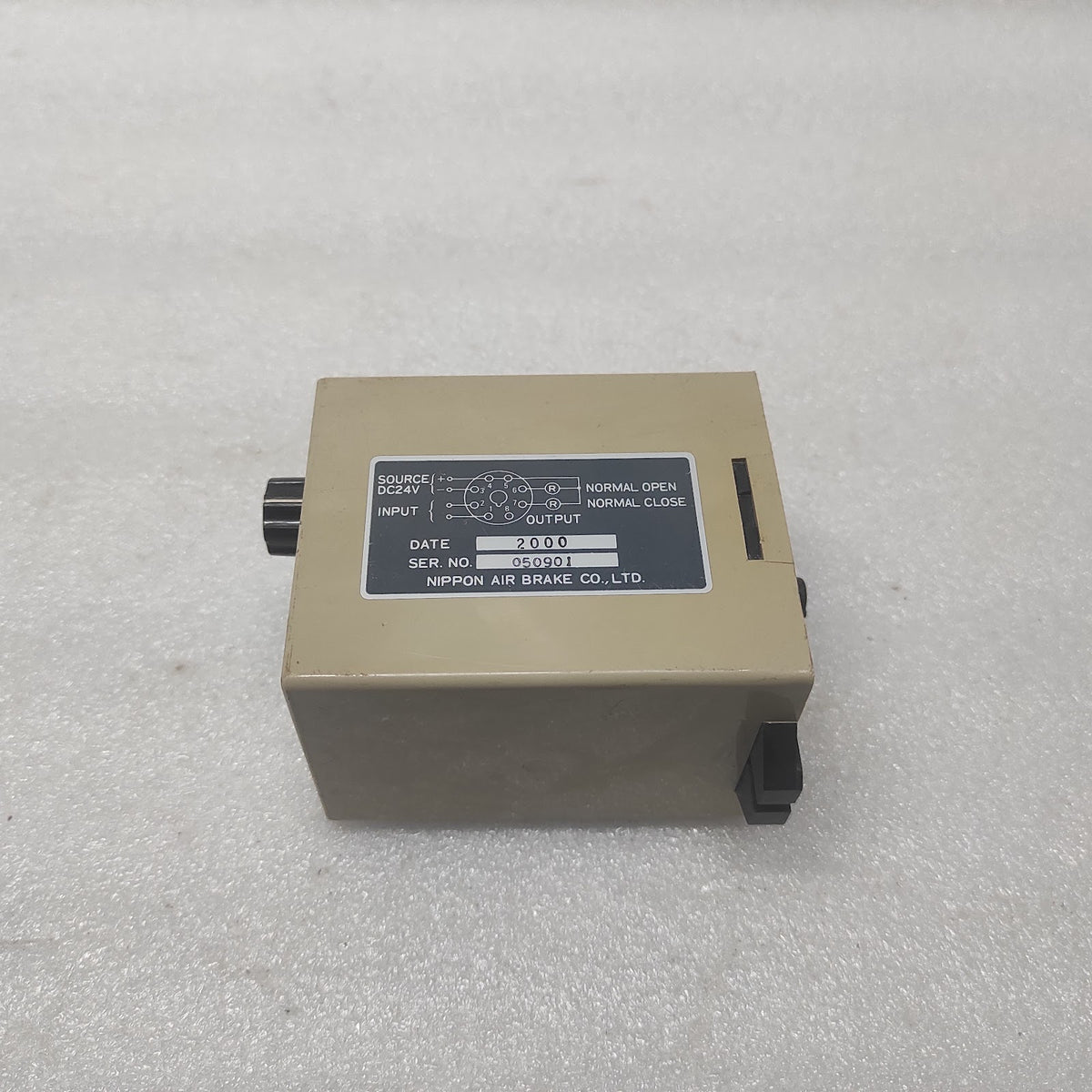 NABCO MRS-H VOLT SENSE RELAY NNIPPON AIR BRAKE 24VDC