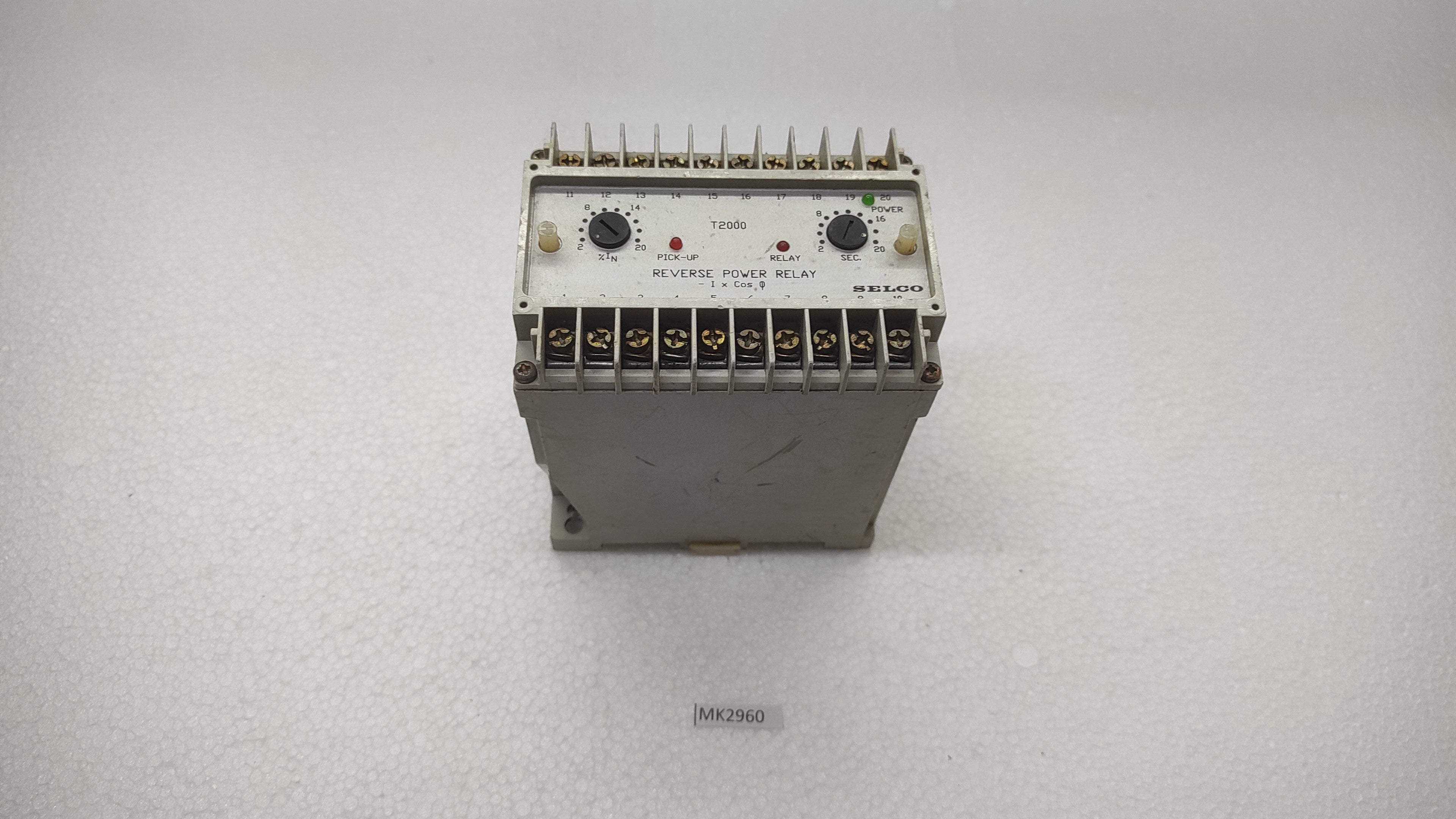 SELCO T2000-12 REVERSE POWER RELAY 660V