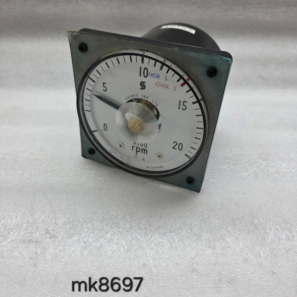 SHINKO DVF-11 ANALOG RPM METER