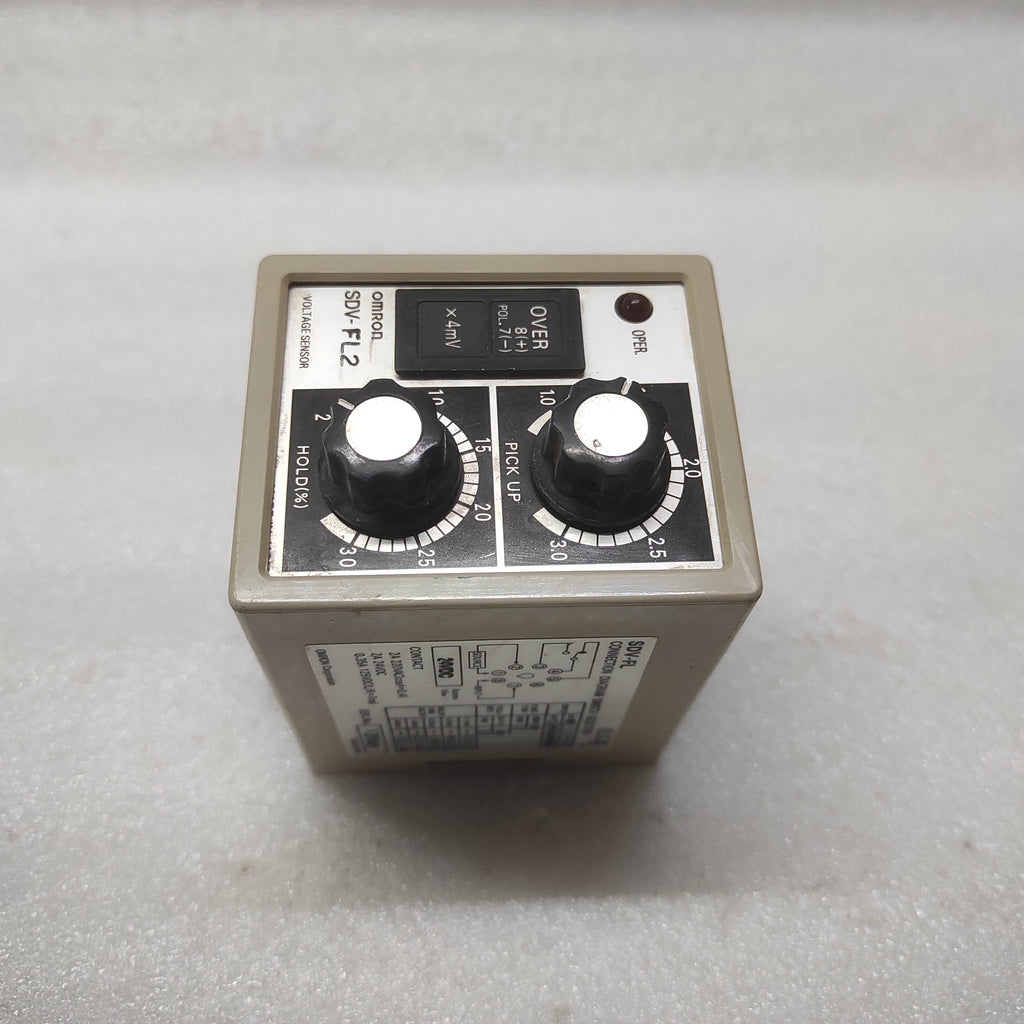 OMRON SDV-FL2 VOLTAGE SENSOR 24VDC