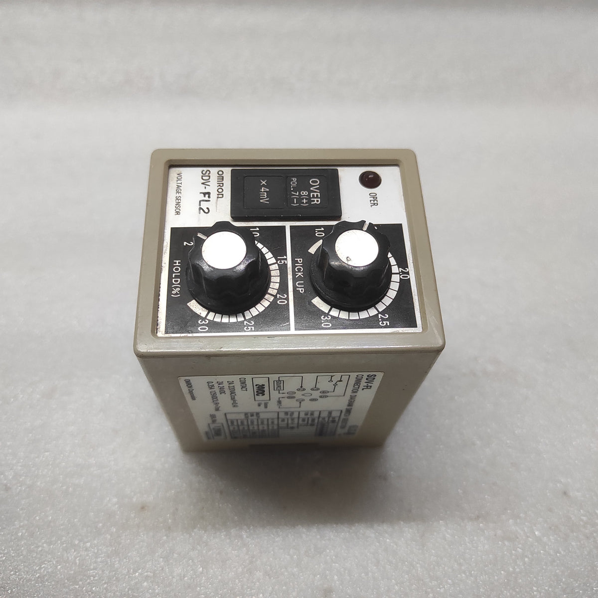 OMRON SDV-FL2 VOLTAGE SENSOR 24VDC