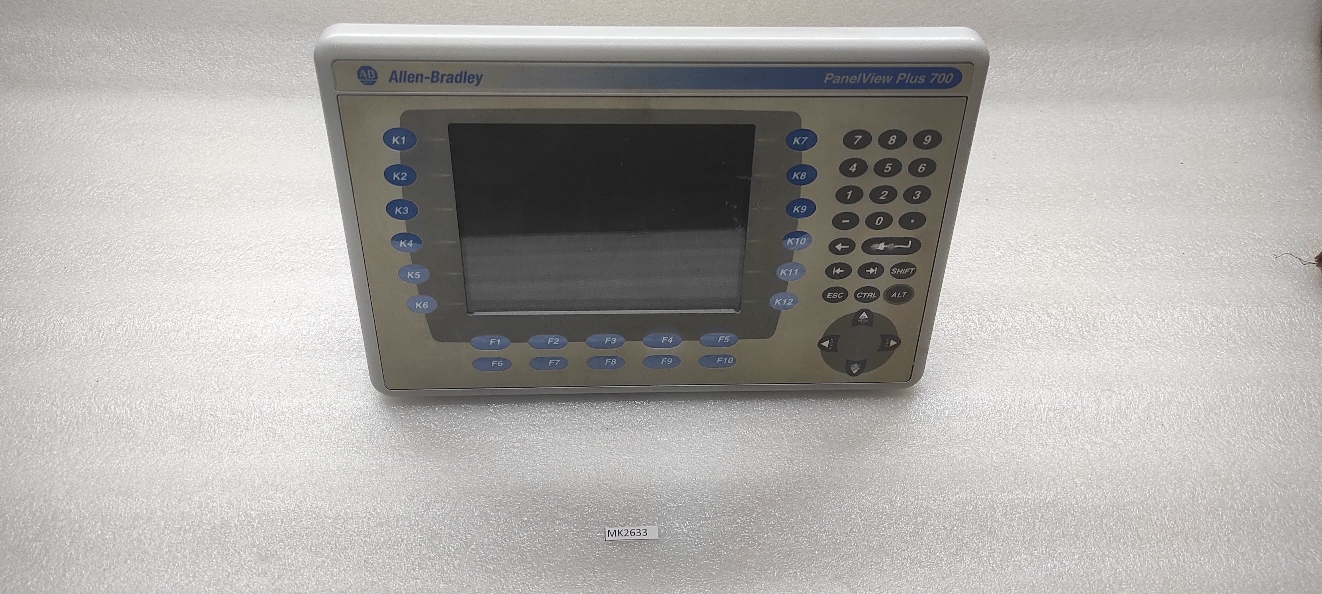 ALLEN BRADLEY PANELVIEW PLUS 700 2711P-RDK7C HMI 2711P-RP1