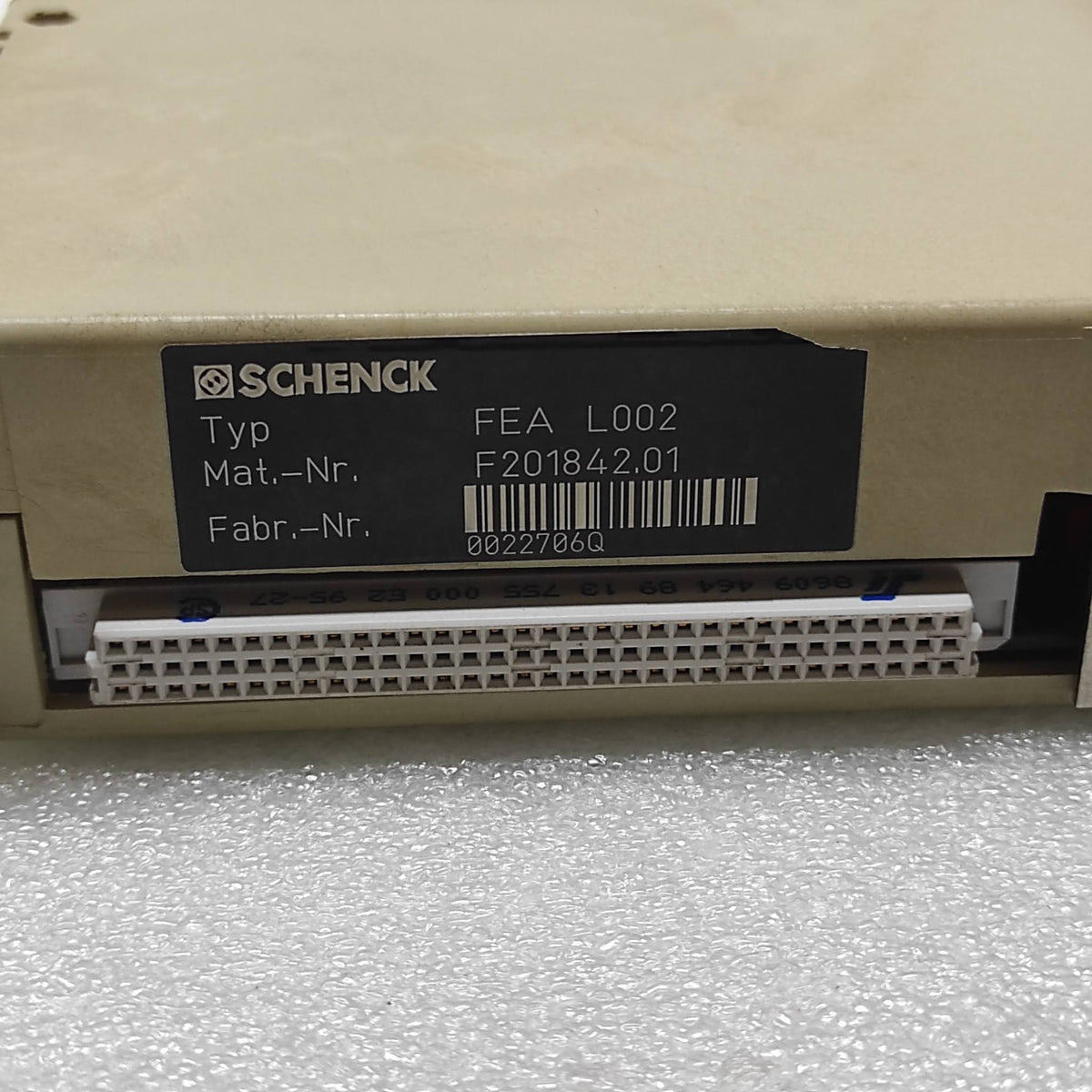 SCHENCK FEA L002 PLC F201842.01
