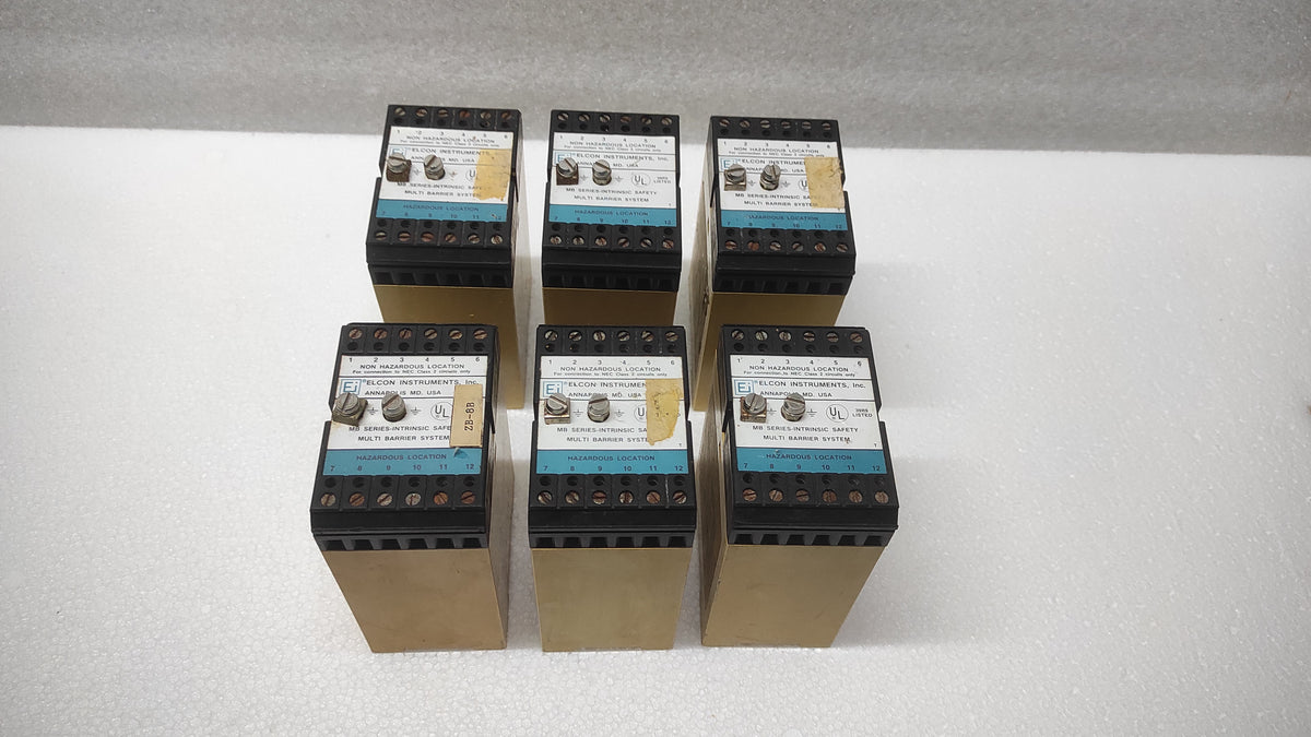 ELCON INSTRUMENT MB4/4/18+18 INTRINSIC SAFETY BARRIER MB 4-4-18-18