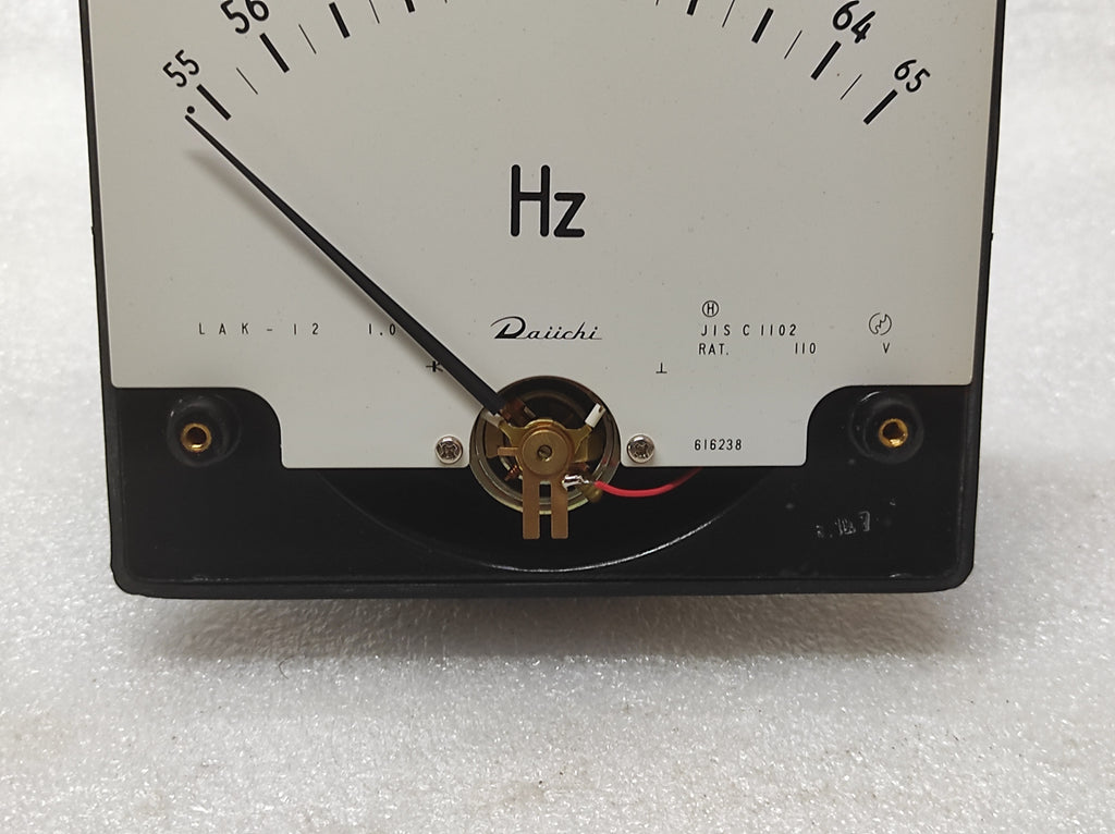 DAIICHI LAK-12 FREQUENCY METER 55-65 Hz