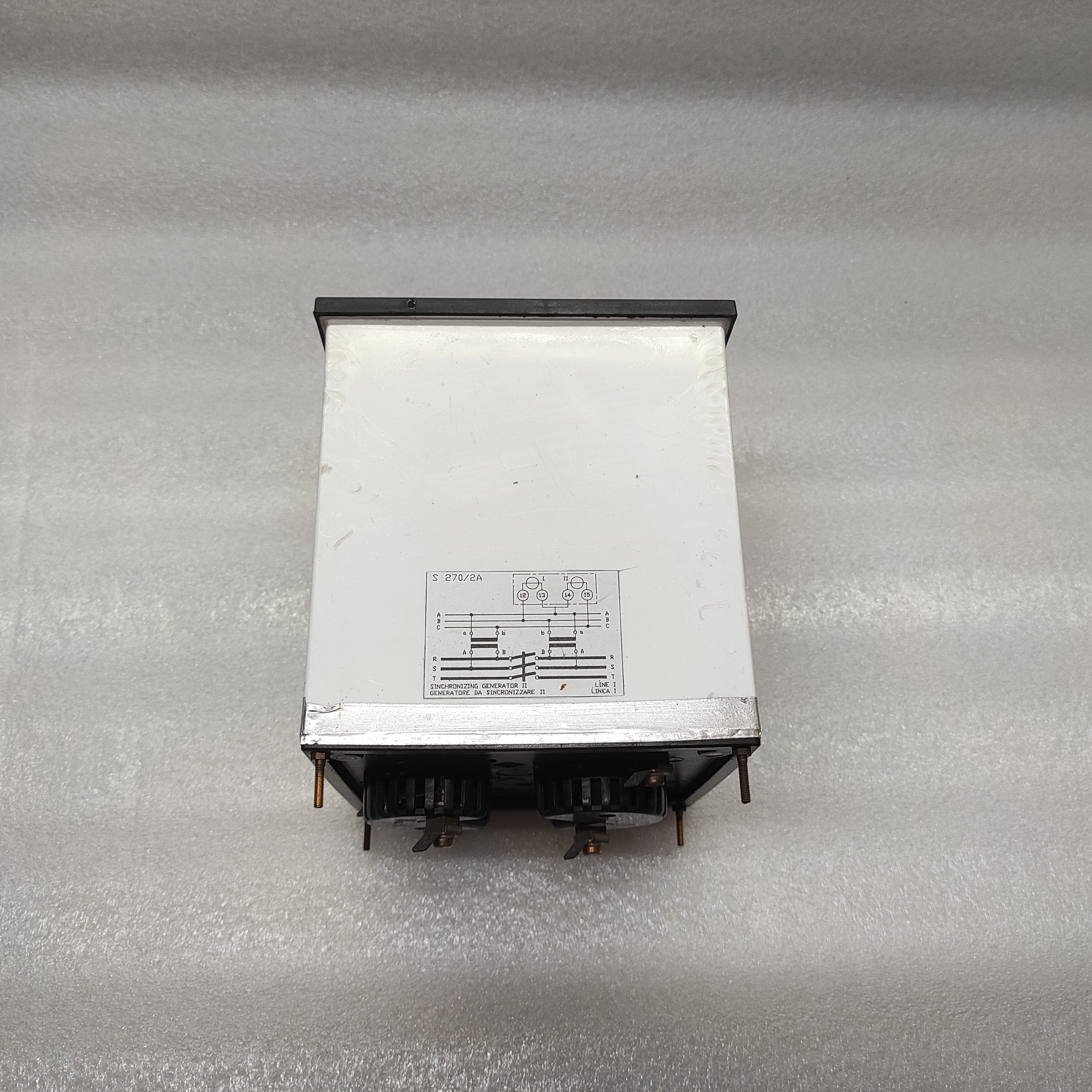 SINCHRONIZING GENERATOR II S270/2A DOUBLE FREQUENCY METER