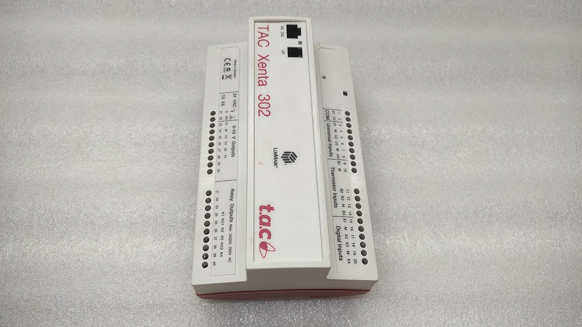 T.A.C TAC XENTA 302/N/P 0-073-0011-2 HW 2.2 REV 3.74