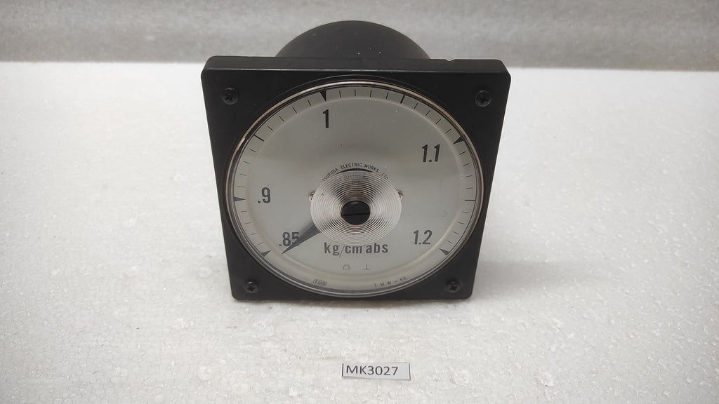 TDS TSURUGA ELECTRIC TMW-4B PRESSURE INDICATOR 0.85-1.2 KG/CM