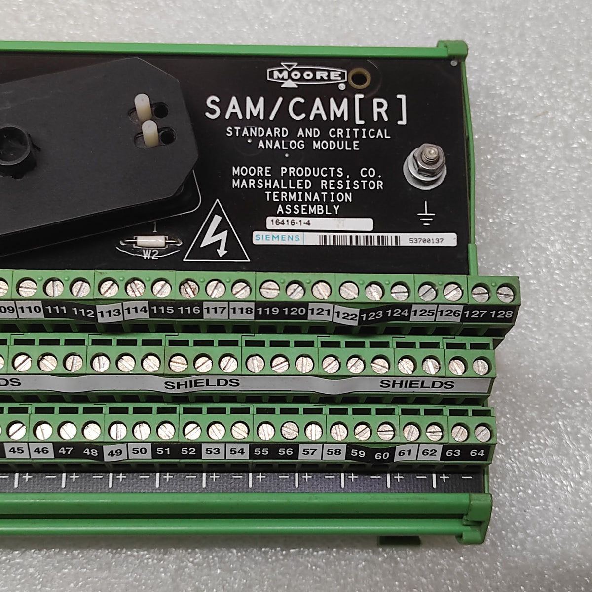 MOORE SAM/CAM-R STANDARD AND CRITICAL ANALOG MODULE 16416-1-4