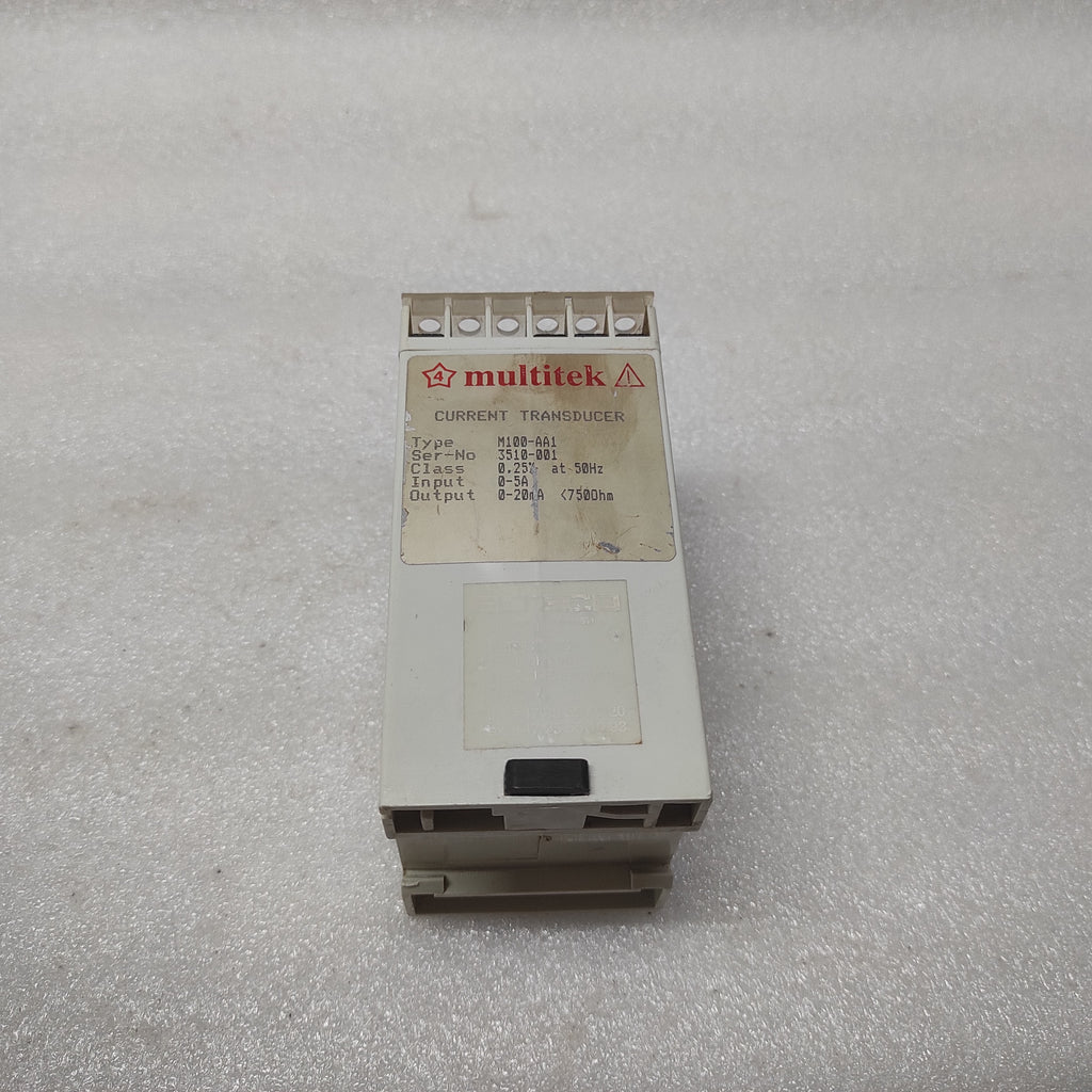 MULTITEK M100-AA1 CURRENT TRANSDUCER