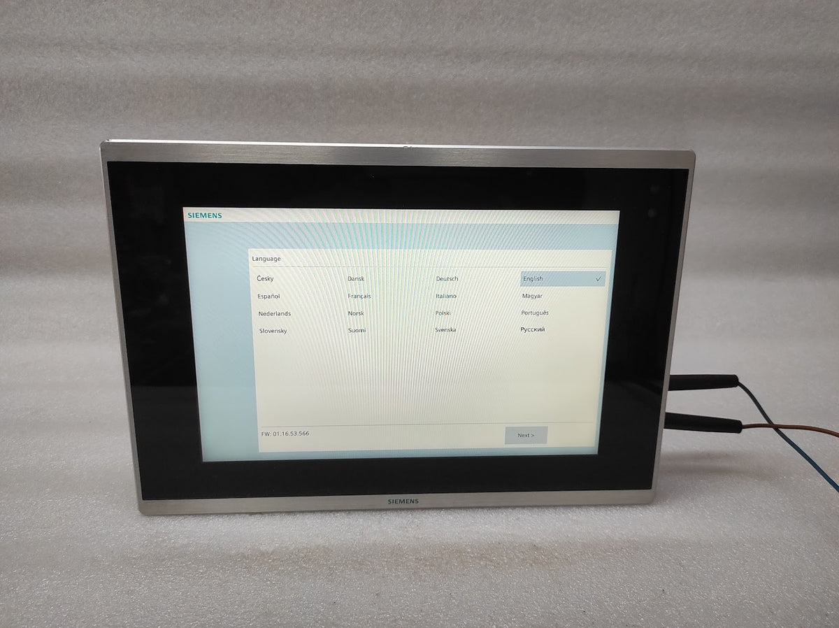 SIEMENS PXM40 10.1 INCH TOUCH PANEL HMI S55623-H119 24V AC/DC