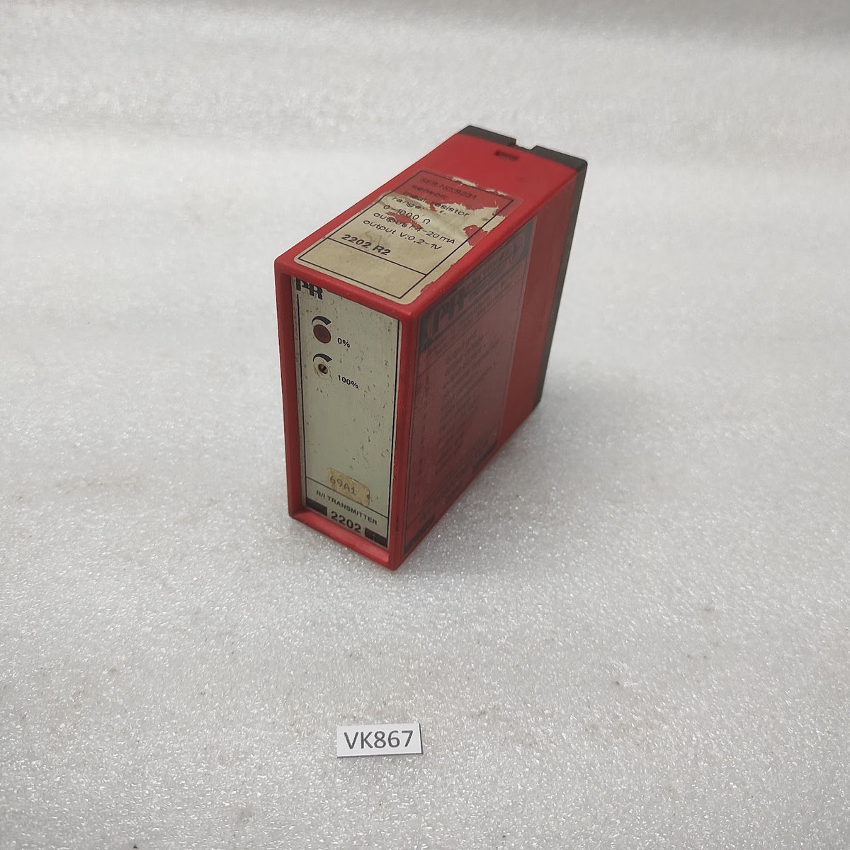 PR ELECTRONICS 2202 R/I TRANSMITTER 2202R2