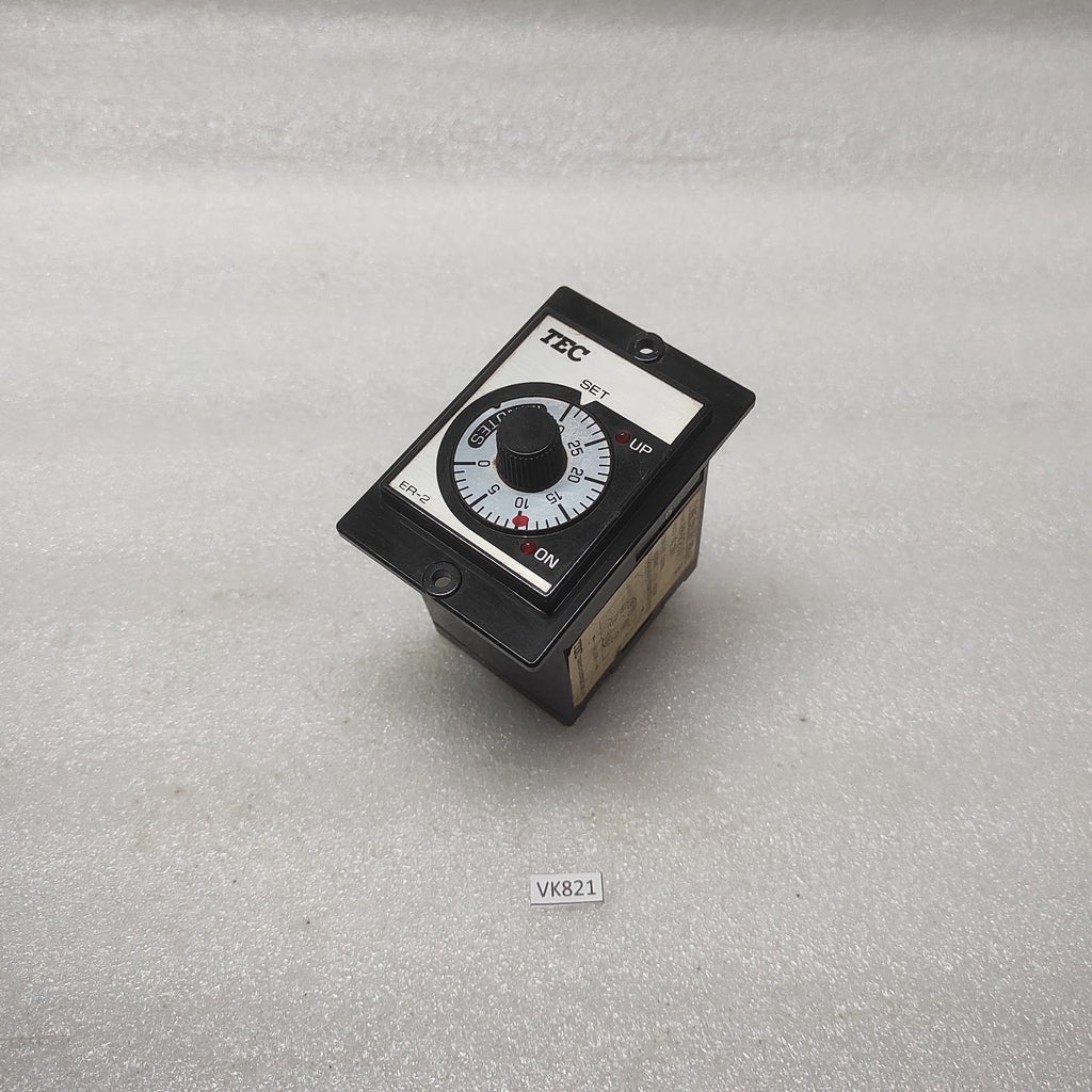 TEC ER-2 TIME DELAY RELAY ER223011B 24VDC