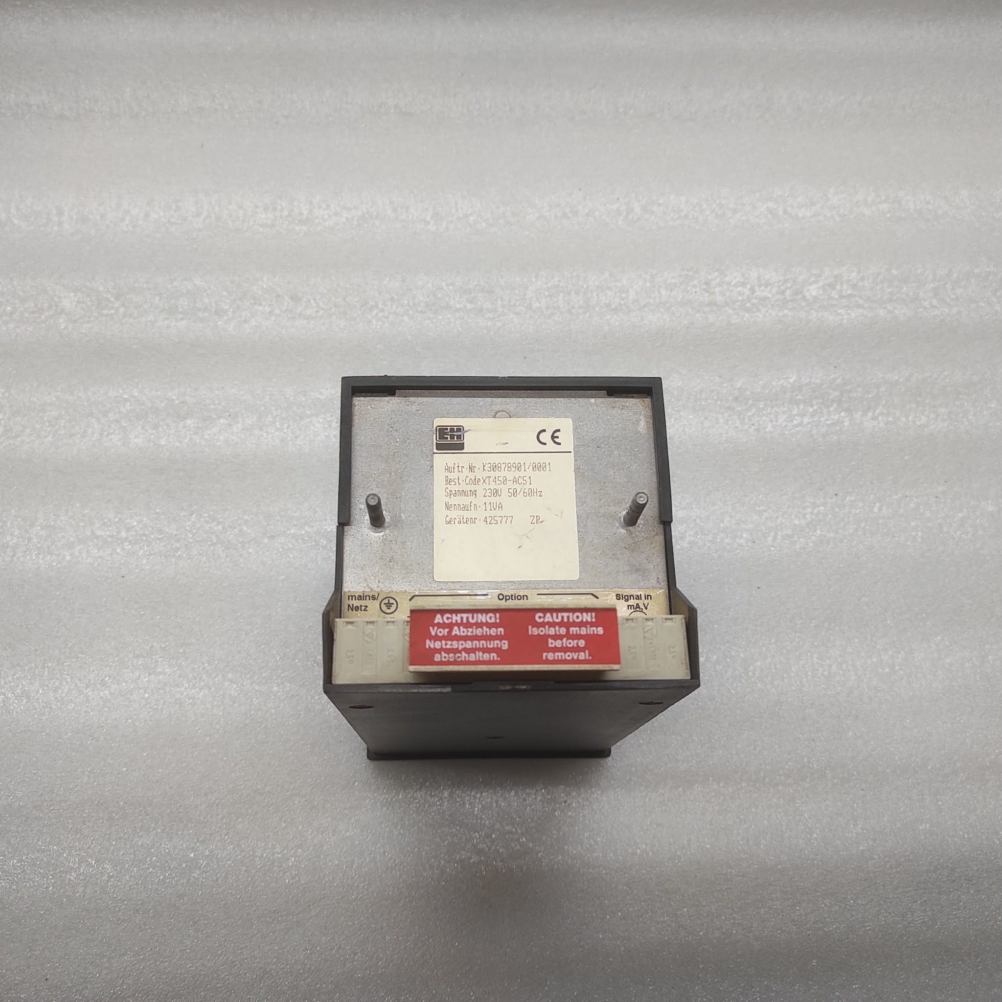 ENDRESS HAUSER XT450 CONTACTER K30878901/0001 230V