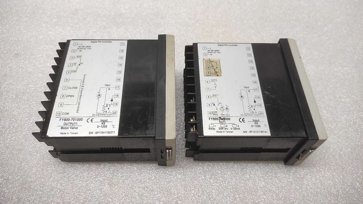 HONEYWELL FY800-701000 PID TEMPERATURE CONTROLLER 85-265VAC