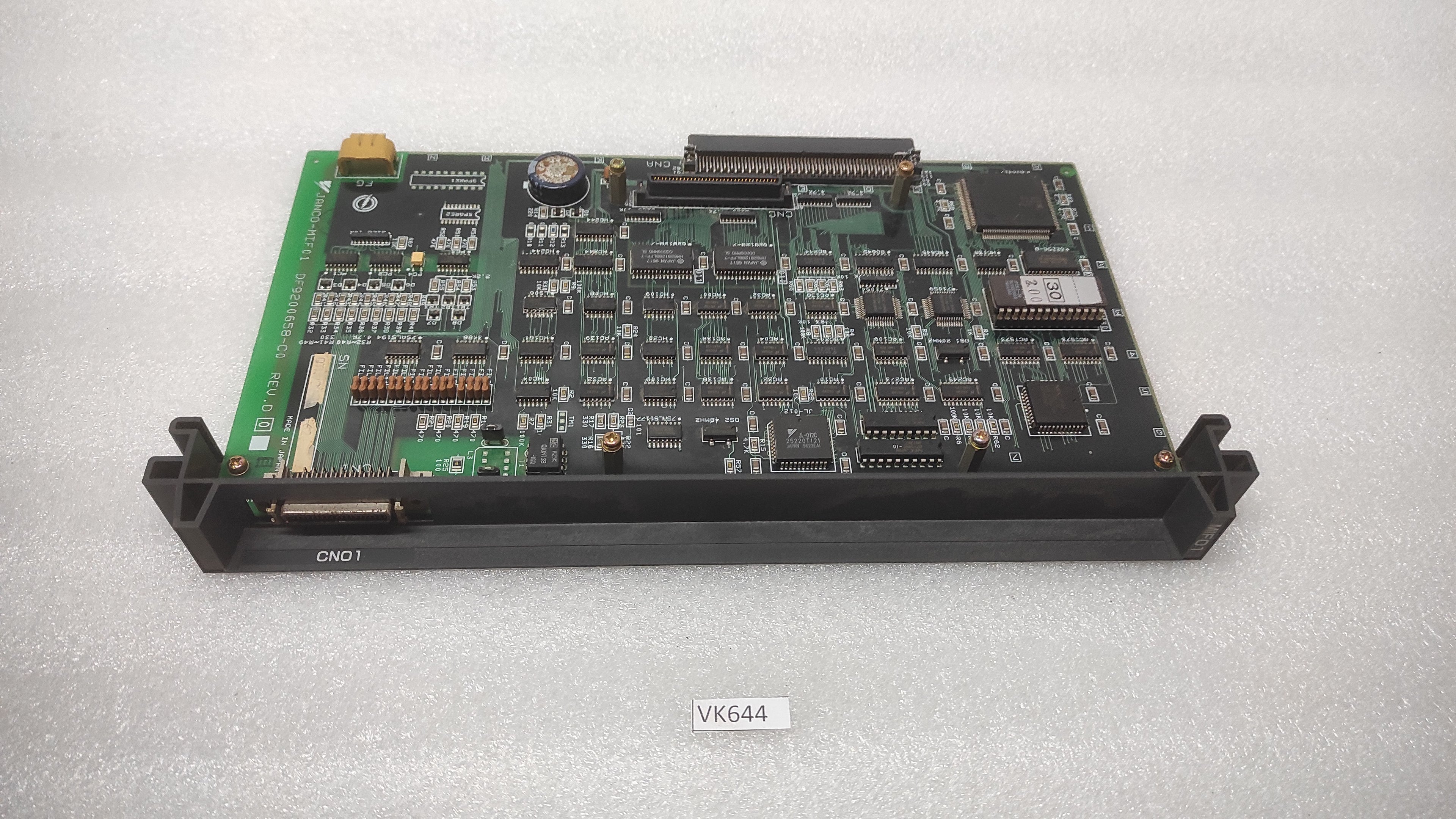YASKAWA ELECTRIC JANCD-MIF01 PC BOARD SINGLE RELAY OUTPUT DF9200658-C0