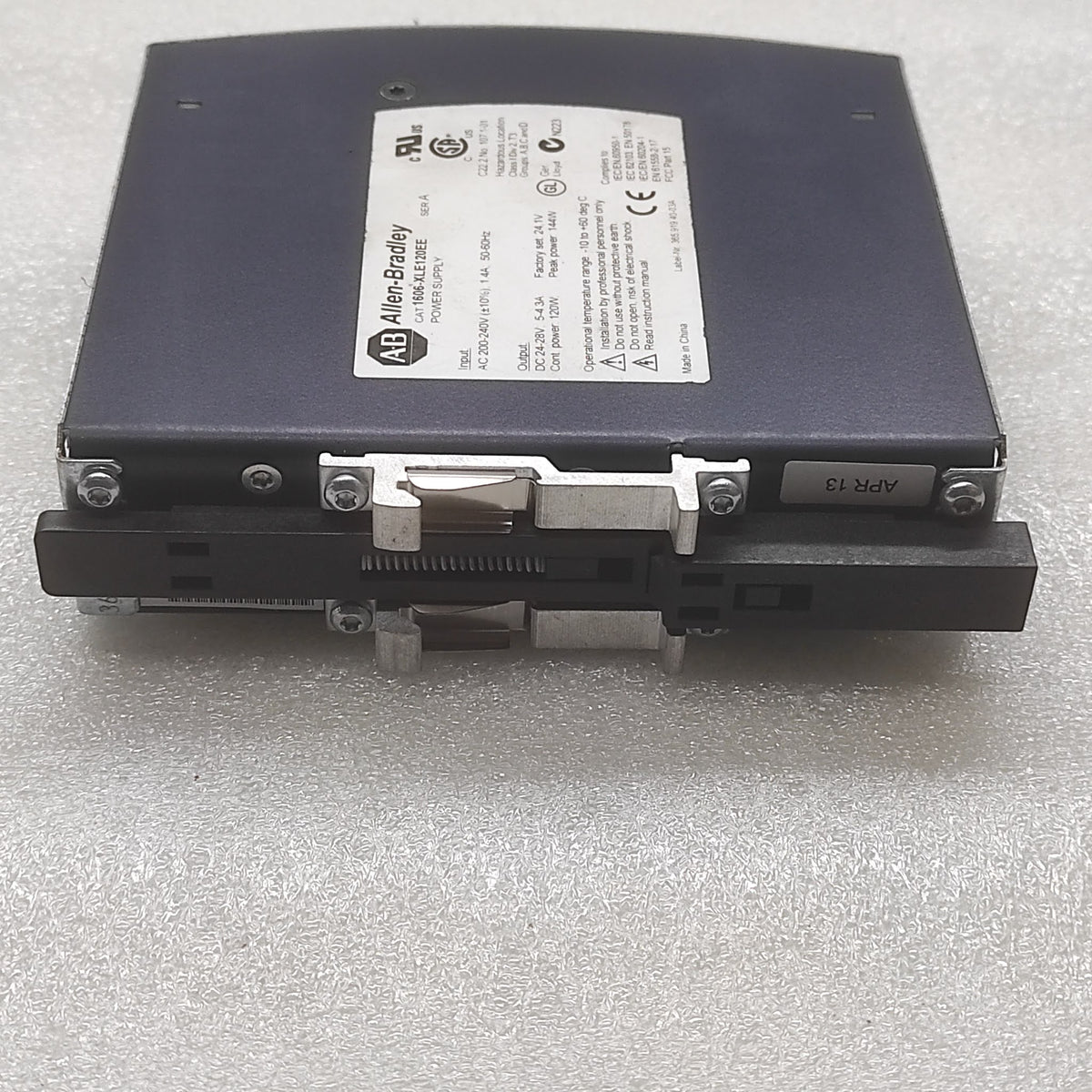 ALLEN BRADLEY CAT 1606-XLE120EE POWER SUPPLY 24VDC 5A