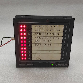 SELCO M1000-24-60B ALARM MONITOR CARLA ESTERLINE AUXITROL 24VDC