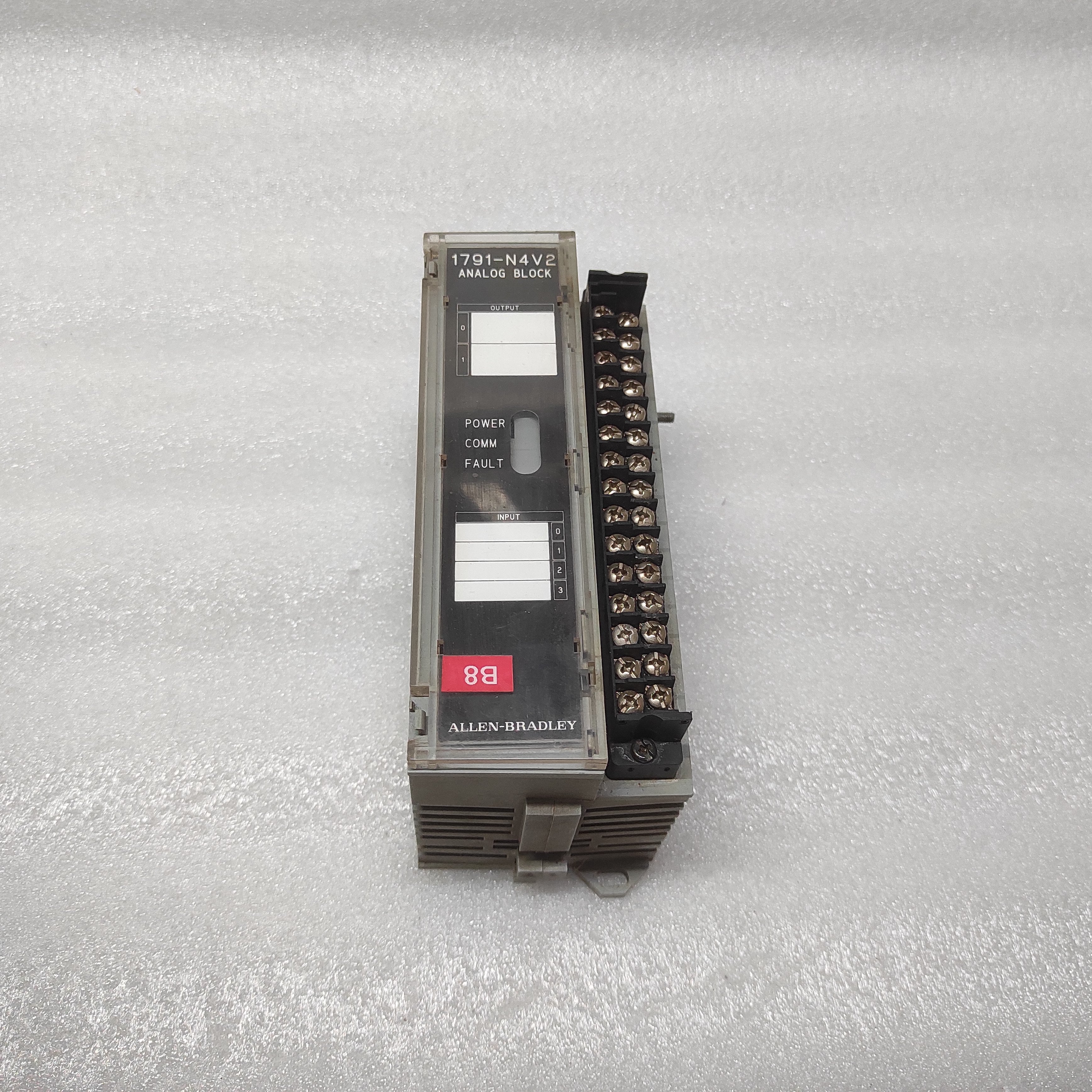 ALLEN BRADLEY CAT 1791-N4V2 ANALOG BLOCK 120VAC