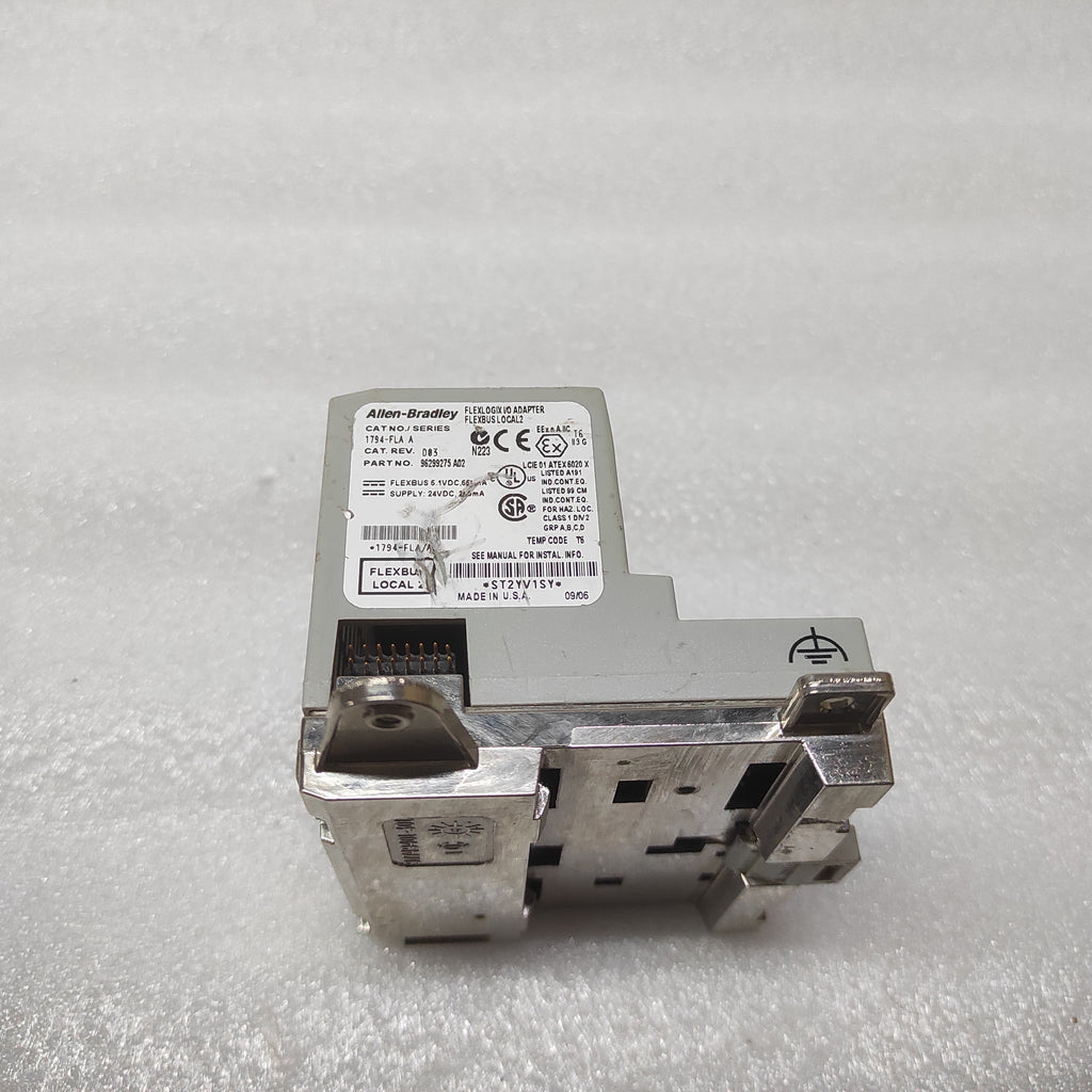 ALLEN BRADLEY CAT 1794-FLA FLEXLOGIX I/O ADAPTER 96299275-A02