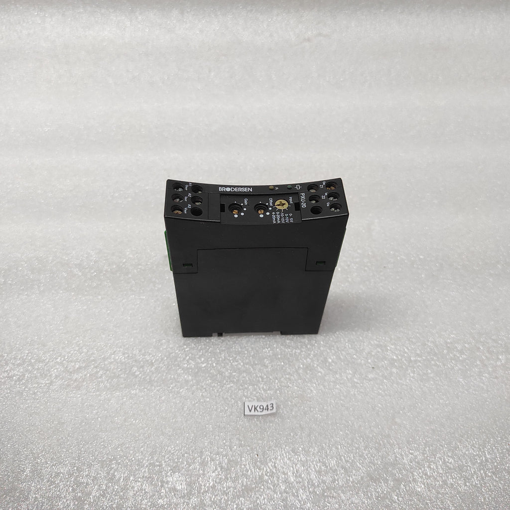 BRODERSON PXU-20.924 PROCESS SIGNAL CONVERTER 24VDC PXU20924