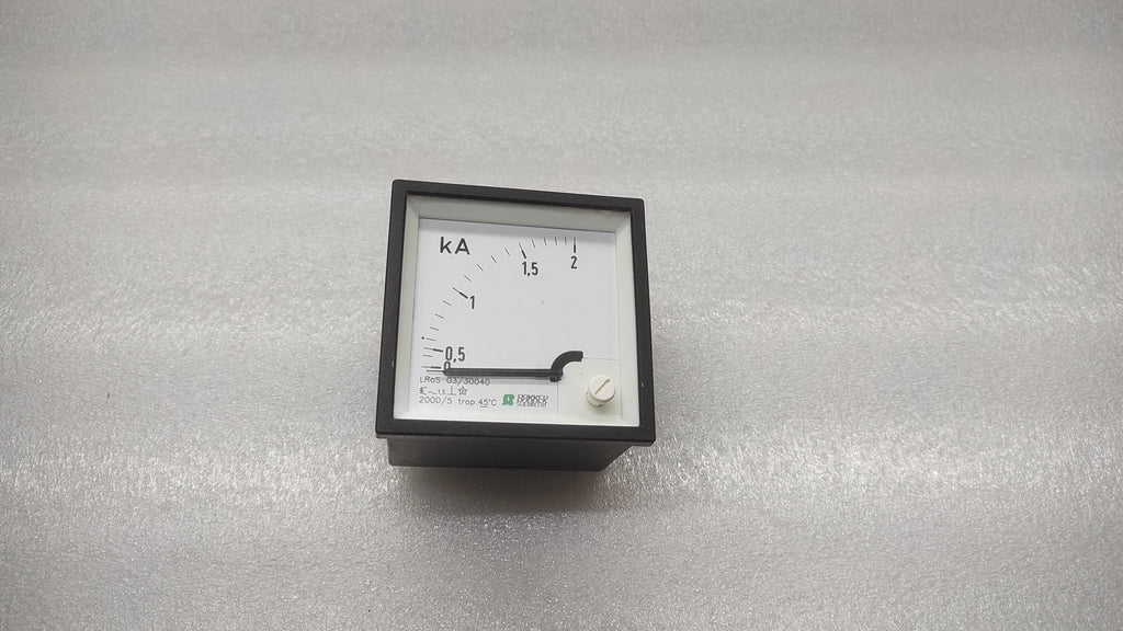 BAKKER SLIEDRECHT CT 2000/5 KILO AMPERE METER 0-2kA
