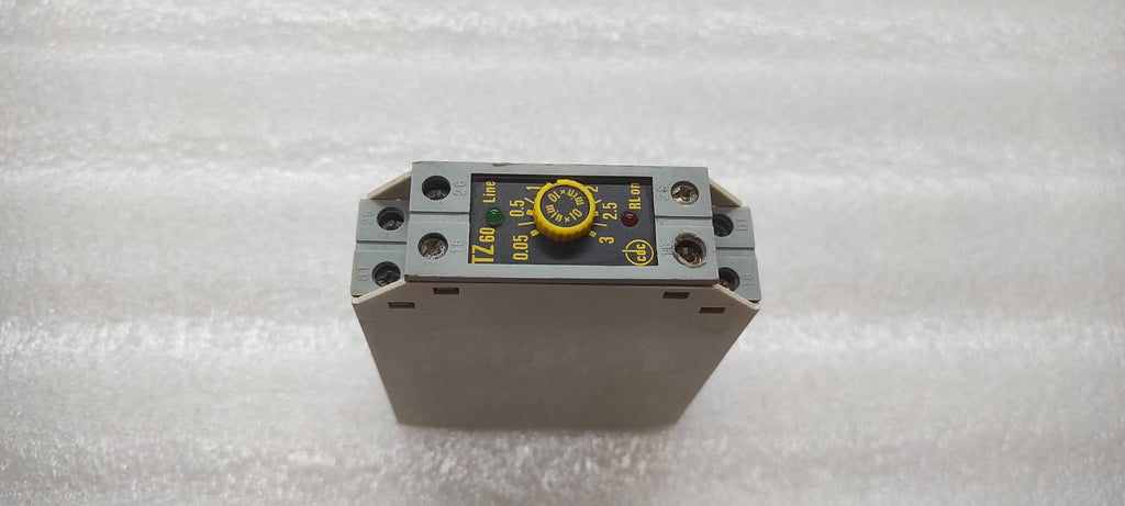 CDC TZ60 24V AC-DC 0.05-3 10MINUTE TIMER RELAY