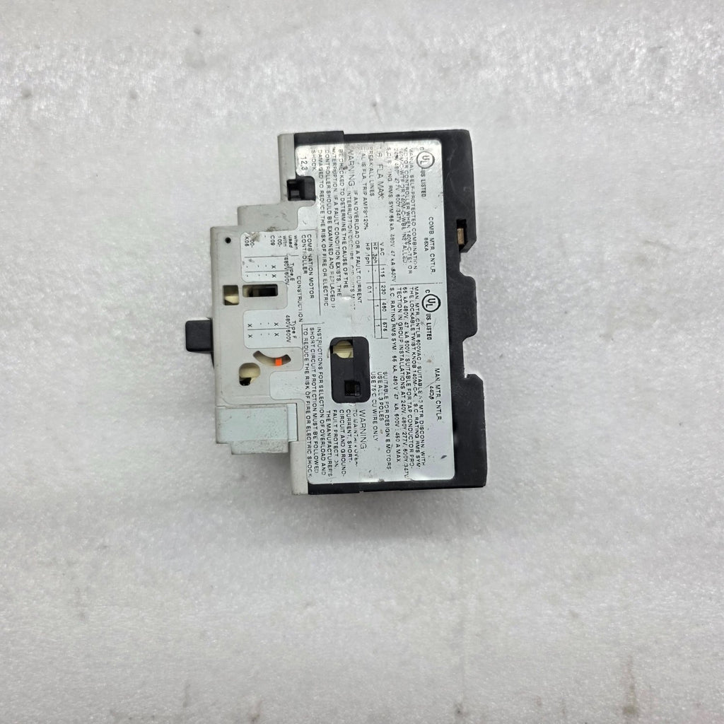 ALLEN BRADLEY CAT 140M-C2E-B16 MOTOR CIRCUIT PROTECTOR 1.0-1.6 A