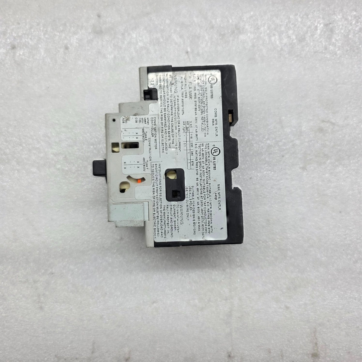 ALLEN BRADLEY CAT 140M-C2E-B16 MOTOR CIRCUIT PROTECTOR 1.0-1.6 A
