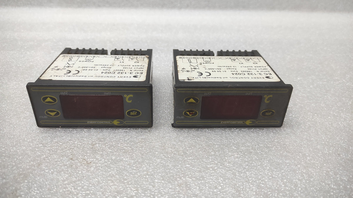 EVERY CONTROL EX 3-132 C024 TEMPERATURE CONTROLLER 12-24VAC/DC EC3132C024
