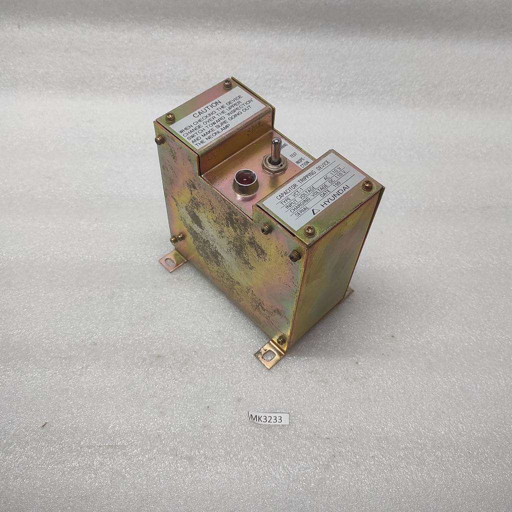 HYUNDAI VCT-1 CAPACITOR TRIPPING DEVICE 110V