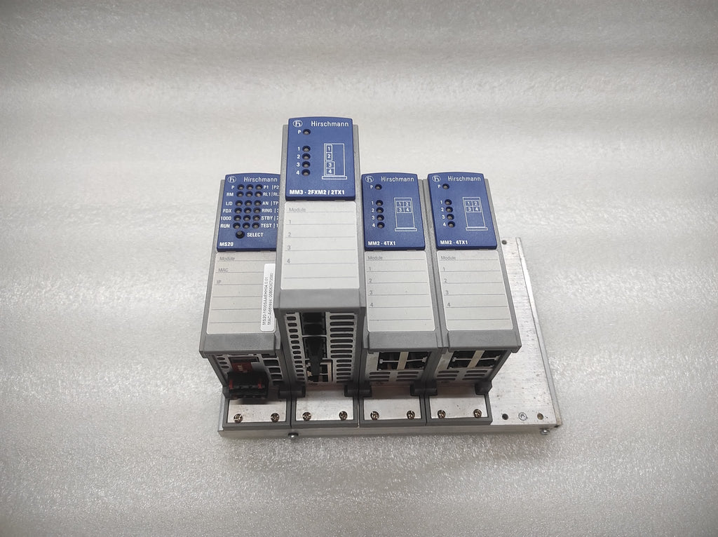 HIRSCHMANN MS20 MM3-2FXM2/2TX1 MM2-4TX1 MICE MEDIA MODULE